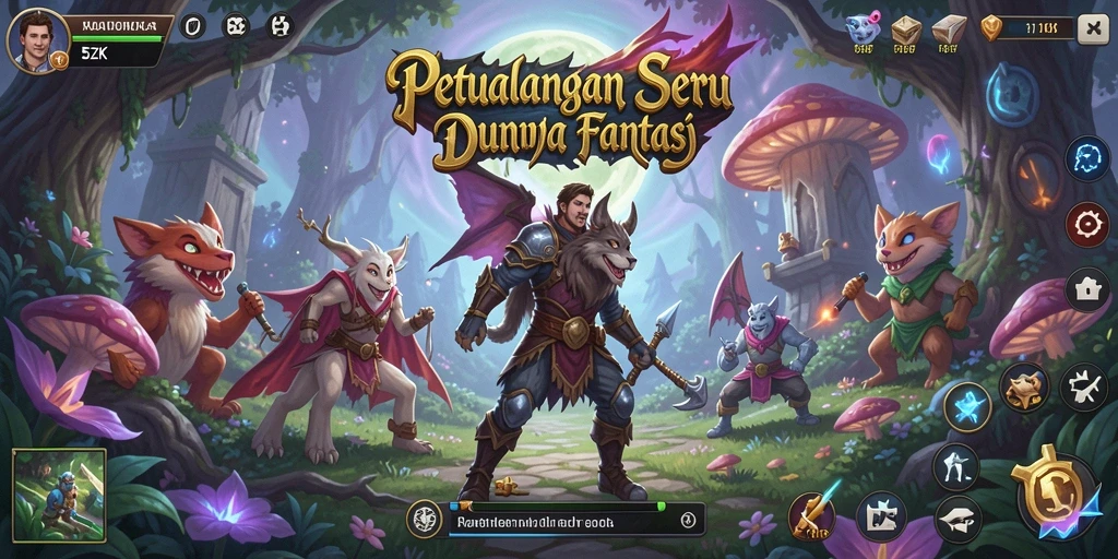 Tampilan gameplay 5ZK yang mendebarkan dan penuh tantangan.