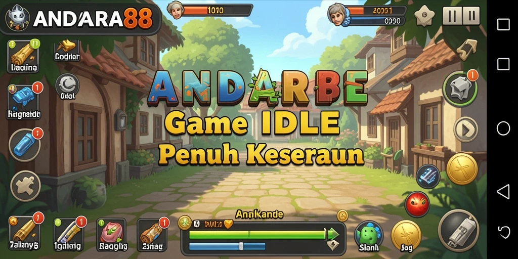 Tampilan gameplay ANDARA88 dengan elemen Idle yang menarik.