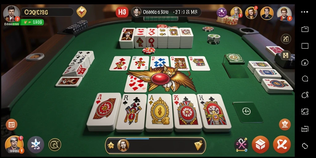 Tampilan permainan Domino yang seru dan menegangkan di HO3.