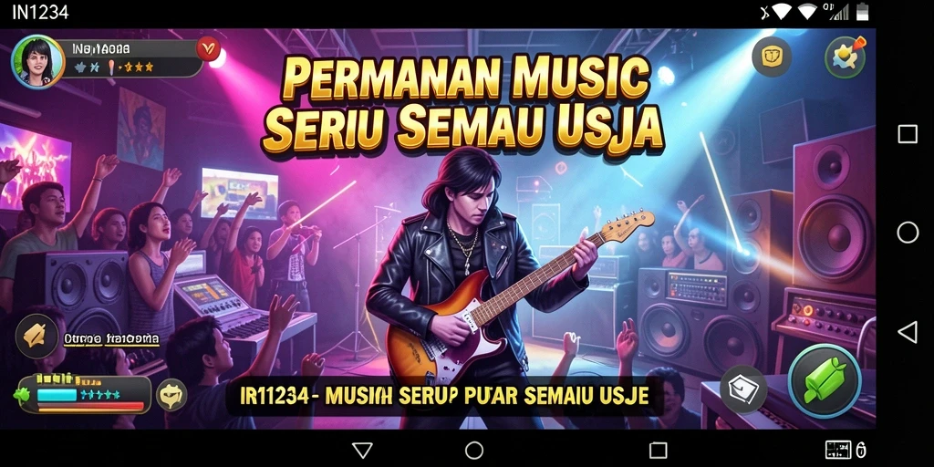 Tampilan gameplay IN1234 yang menarik dan interaktif.