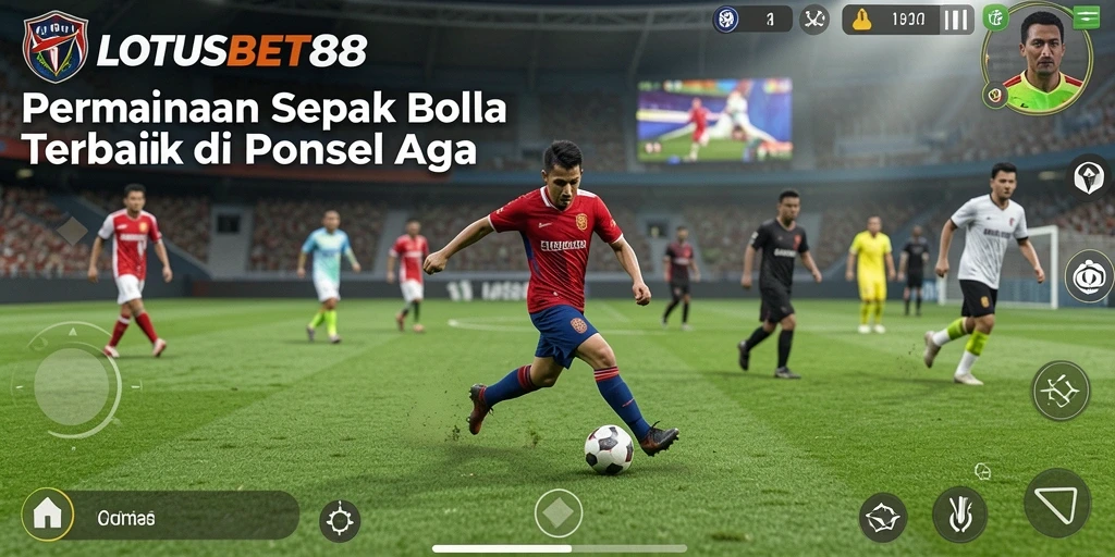 Tampilan langsung gameplay LOTUSBET88 yang mendebarkan dan seru.