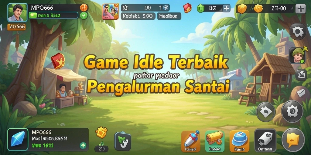 Tampilan gameplay MPO666 yang santai dan mengasyikkan.
