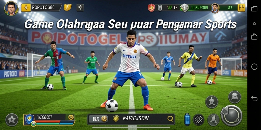 Screenshot utama POPOTOGEL menampilkan aksi olahraga yang seru dan interaktif.