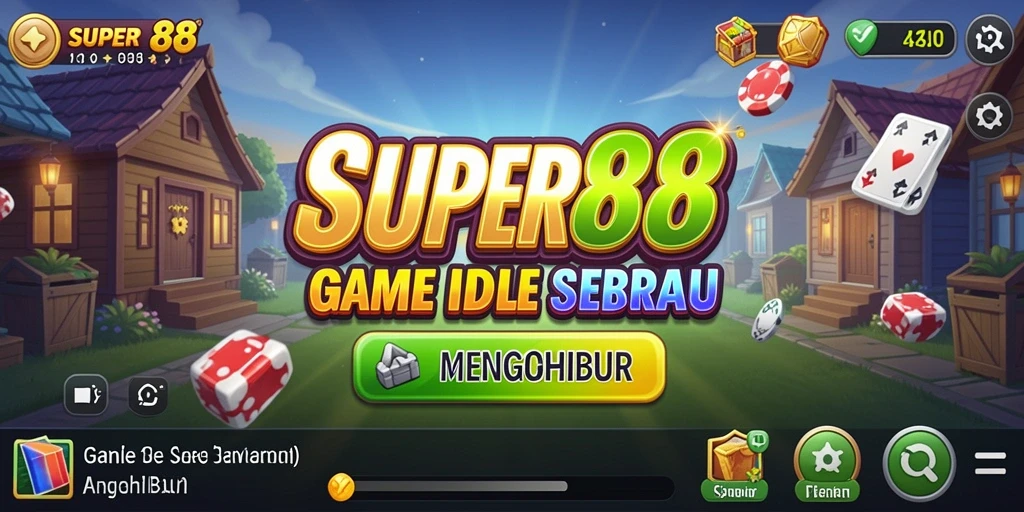 Tampilan gameplay SUPER88 dengan elemen Idle yang menarik.