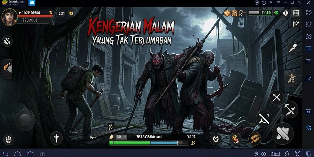 Gameplay menakutkan dalam suasana mencekam di X88.