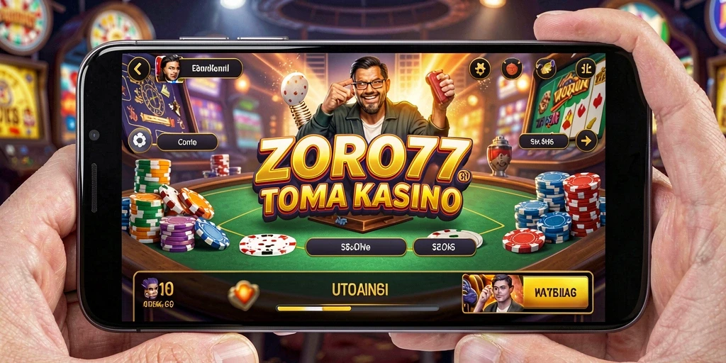 Tampilan gameplay ZORO77 yang menarik dan interaktif.